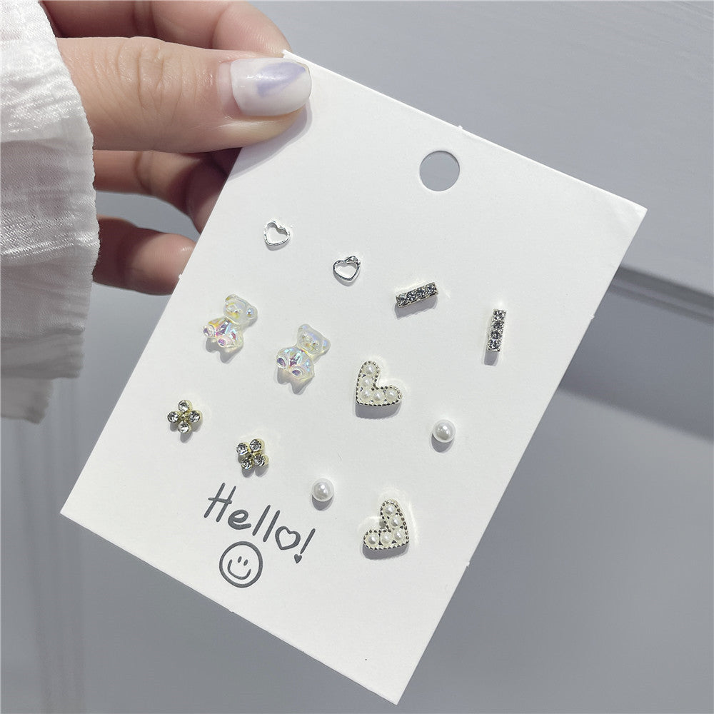 Pendientes De Cerámica Con Pendientes De Corazón De Fresa Al Por Mayor